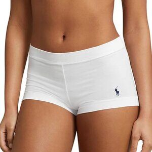Polo Ralph Lauren Mid Rise Girl Shorts White Cloud - 4P2022
